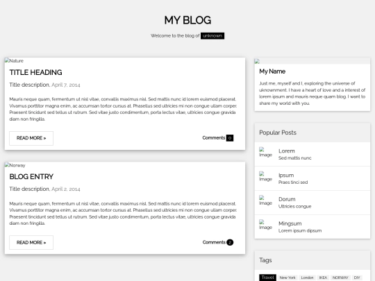 blog screenshot