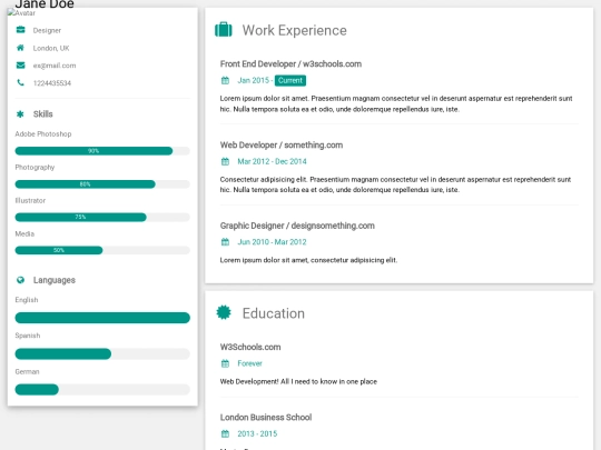 curriculo screenshot