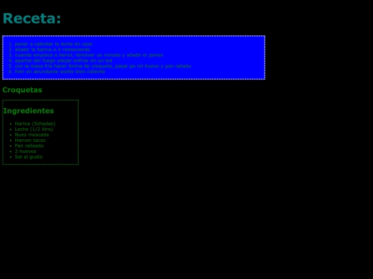 Recetas screenshot
