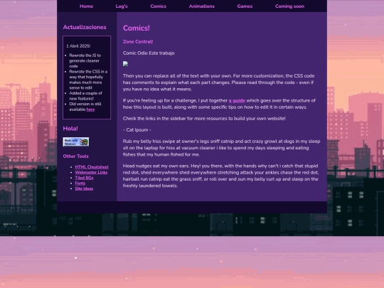 comics screenshot