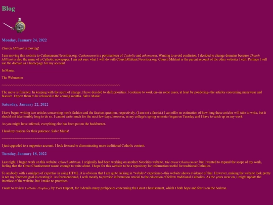 blog screenshot
