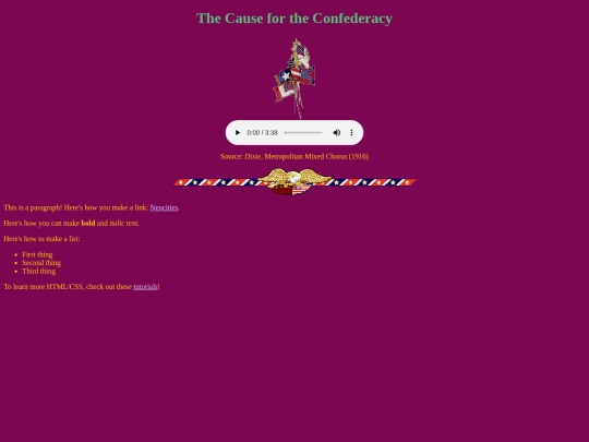causefortheconfederacy screenshot