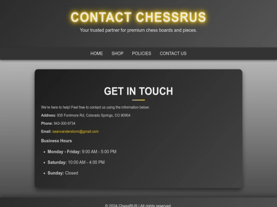 contact screenshot