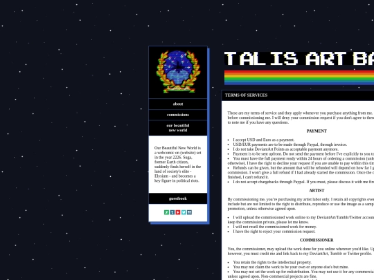 TOS screenshot