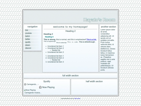 index screenshot