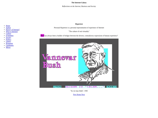 hypertext screenshot