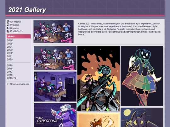 art/2021 screenshot