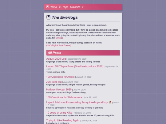 everlog screenshot