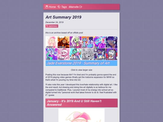 everlog/posts/summary/2019 screenshot