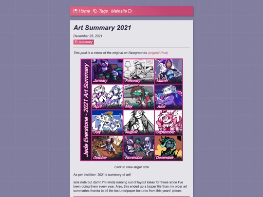 everlog/posts/summary/2021 screenshot