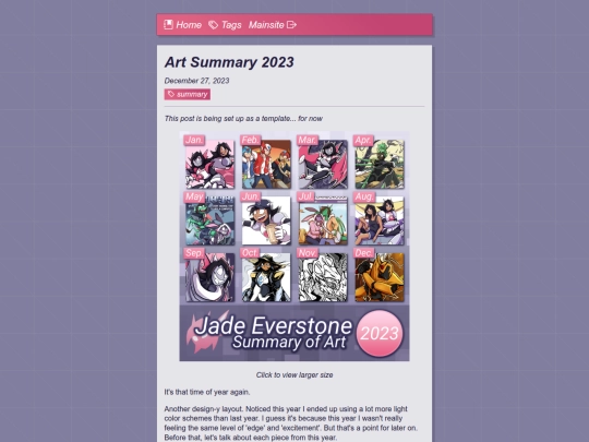 everlog/posts/summary/2023 screenshot