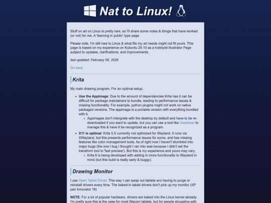 labs/linuxmigrate/artnotes screenshot