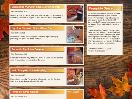 labs/pumpkinspice screenshot