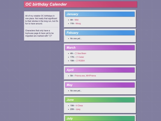 oc/bday screenshot