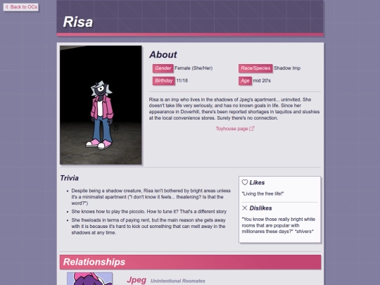 oc/doverhill/risa screenshot