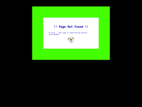 not_found screenshot