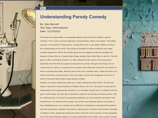 Essays/understandingparodycomedy screenshot