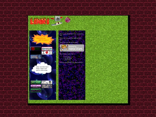 Links/open screenshot