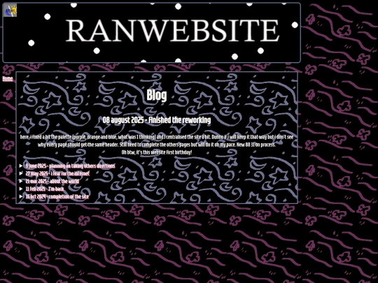 blog screenshot