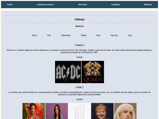 catalogo screenshot