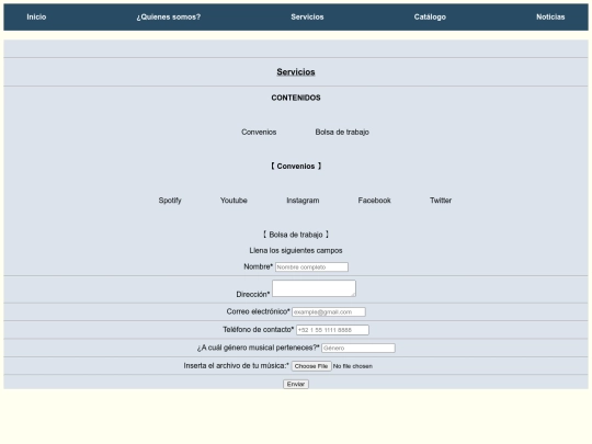 servicios screenshot