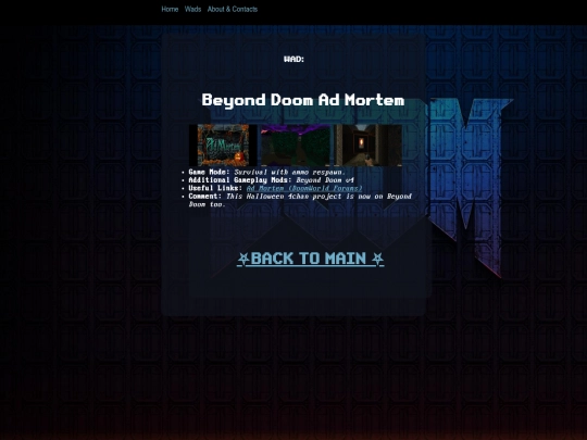 beyond_doom_ad_mortem screenshot