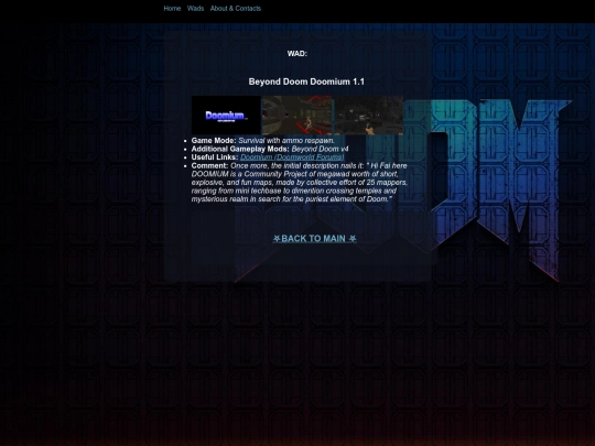 beyond_doom_doomium_1_1 screenshot