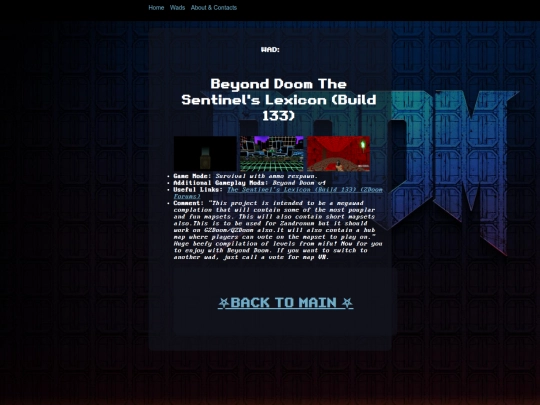 beyond_doom_lexicon screenshot