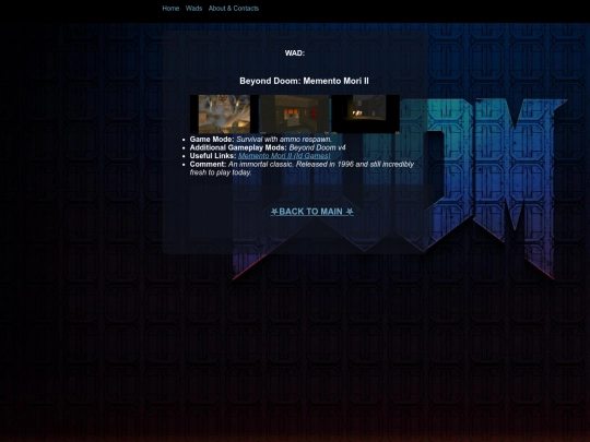 beyond_doom_memento_mori_ii screenshot