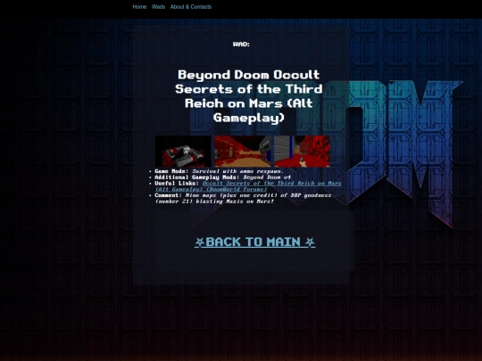 beyond_doom_occult_secrets_third_reich_mars screenshot
