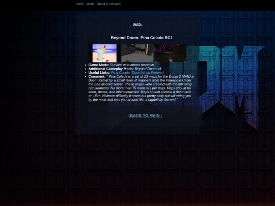 beyond_doom_pina_colada_rc1 screenshot
