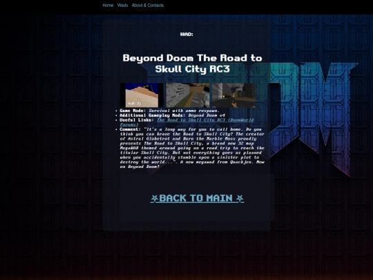 beyond_doom_road_skull_city screenshot