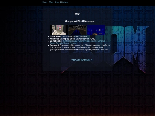 complex_a_bit_of_nostalgia screenshot