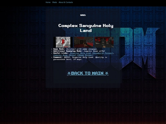 complex_dbp65_sanguine_holy_land screenshot