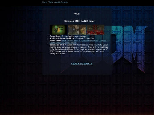 complex_dne_do_not_enter screenshot