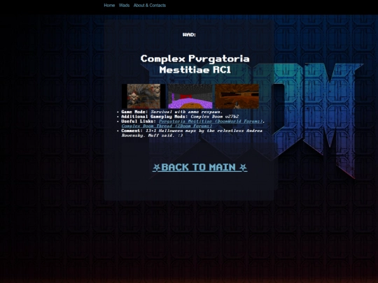 complex_doom_pvrgatoria_maestitiae screenshot