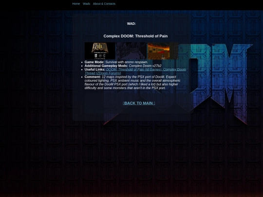 complex_doom_threshold_of_pain screenshot