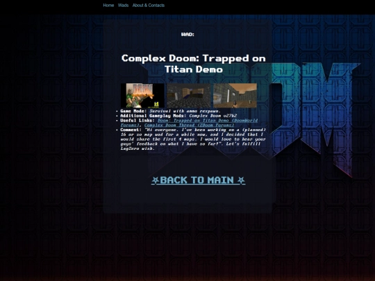 complex_doom_trapped_on_titan screenshot
