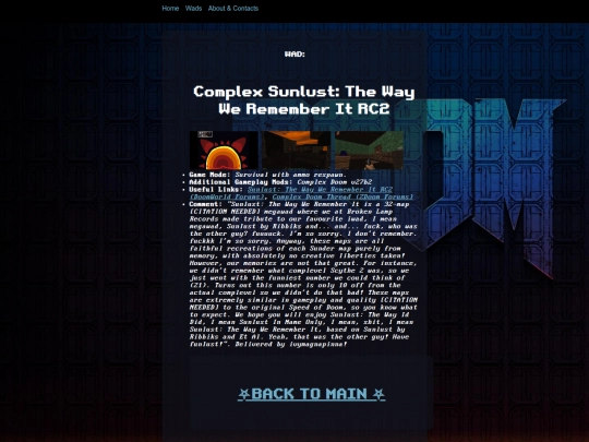 complex_sunlust_the_way_we_remember_it screenshot