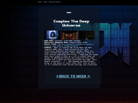 complex_the_deep_universe screenshot