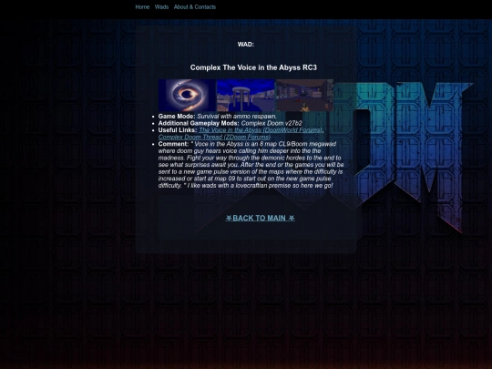 complex_the_voice_in_the_abyss screenshot