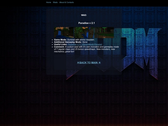 paradise_v21 screenshot