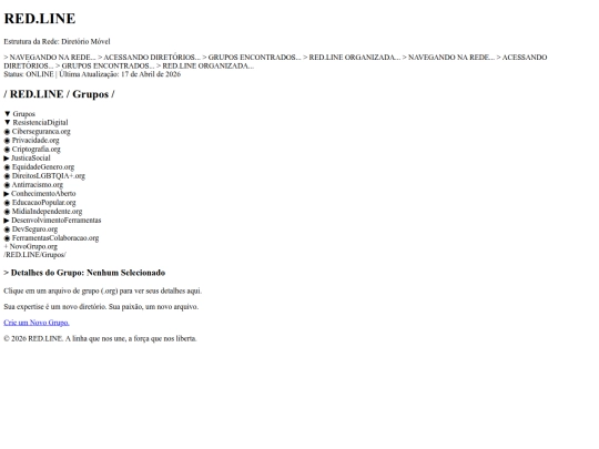redline-clusters-directory screenshot