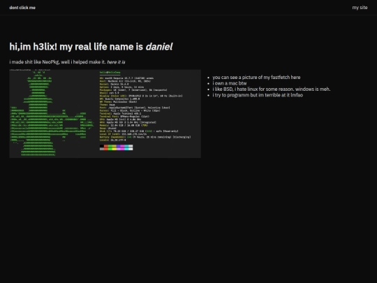 index screenshot