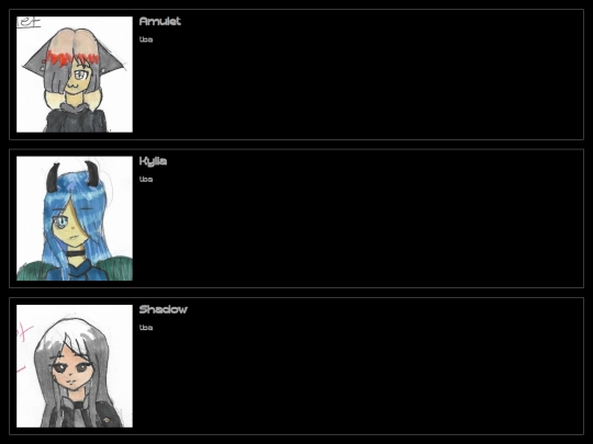 characters screenshot