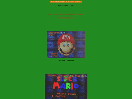 hackpage/mappie95_page screenshot
