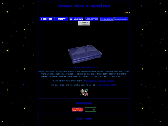 websites screenshot