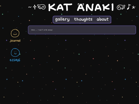 pages/thoughts/essays screenshot