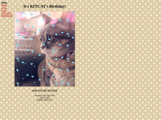 birthday screenshot