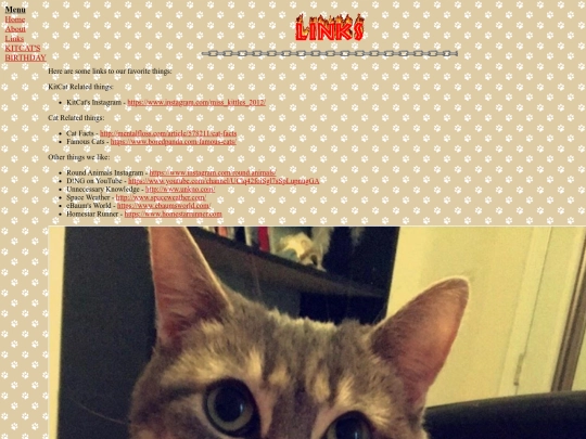 links screenshot